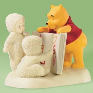 🩵NIB Dept 56 Snowbabies "Reading is Fun With Pooh"